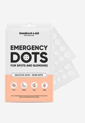 EMERGENCY DOTS FOR SPOTS AND BLEMISHES WITH SALICYLIC ACID - 72 dots per pack - Night care - -