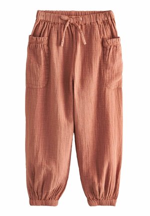 PULL-ON-REGULAR FIT - Spodnji deli trenirk - rust