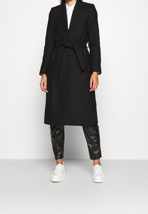 Klassischer Mantel - black