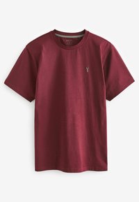 Next STAG 3 PACK REGULAR FIT - Triko s potiskem - navy blue burgundy red green