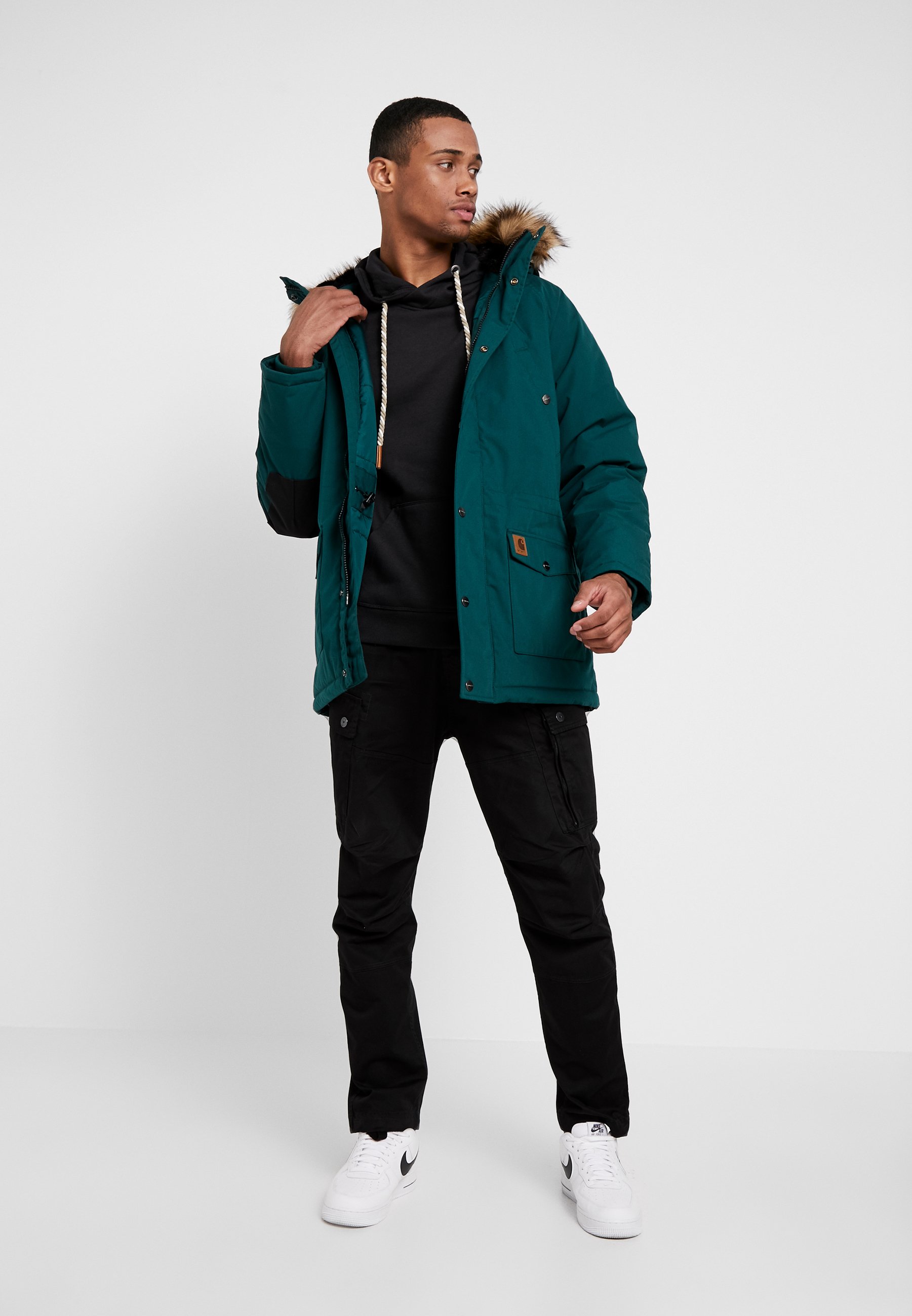 Carhartt WIP TRAPPER Vinterjacka dark firblack Zalando.se Carhartt WIP TRAPPER Vinterjacka dark firblack Zalando.se