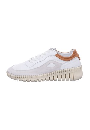 Trainers - weiss tan