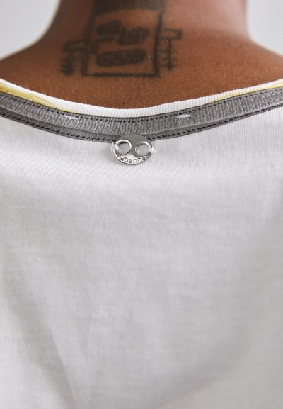 Rabanne TEE - Print T-shirt - white