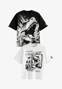 Geselecteerd, black white dinosaur