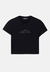 MINI FIT TEE - Print T-shirt - black