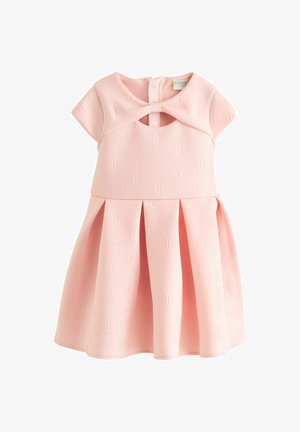 Baker by Ted Baker, CUTOUT BOW EMBOSSED-REGULAR FIT - Hverdagskjole - pink