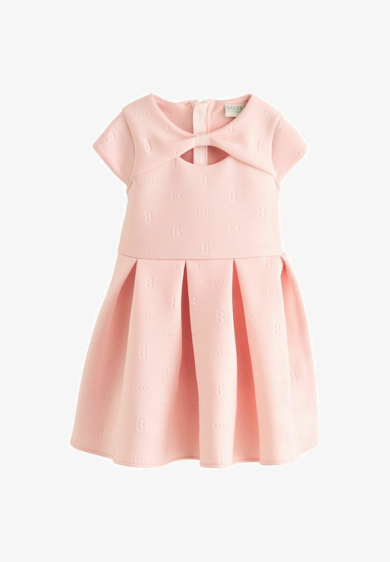 Baker by Ted Baker CUTOUT BOW EMBOSSED-REGULAR FIT - Rochie de zi - pink