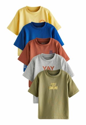 5 PACK  - Basic T-shirt - multi