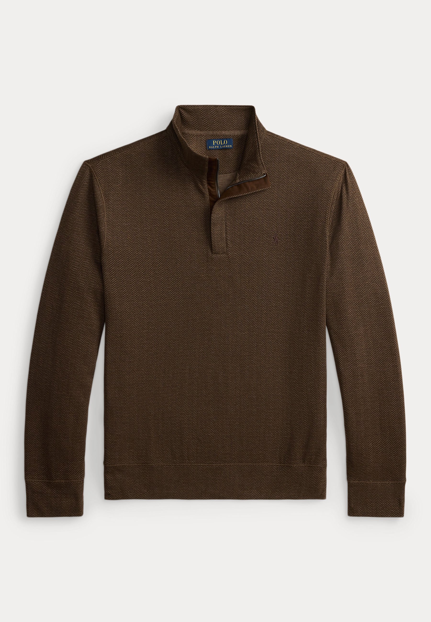 Polo Ralph Lauren ESTATE RIB QUARTER ZIP PULLOVER - Pulover