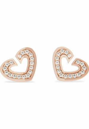 ZIRKONIA - Ohrringe - rose gold-coloured