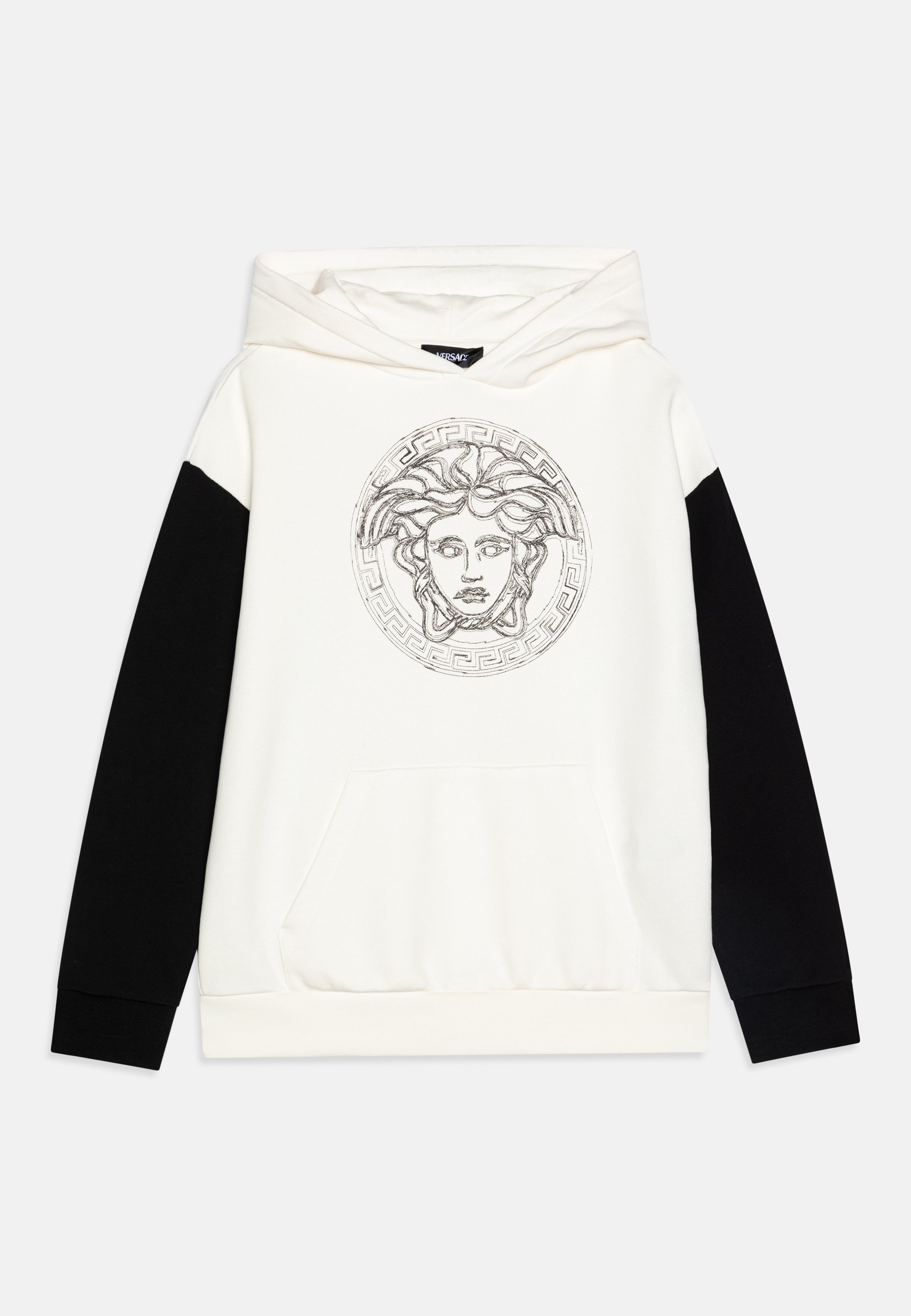 Versace MEDUSA PRINTS UNISEX Hoodie white/black/white