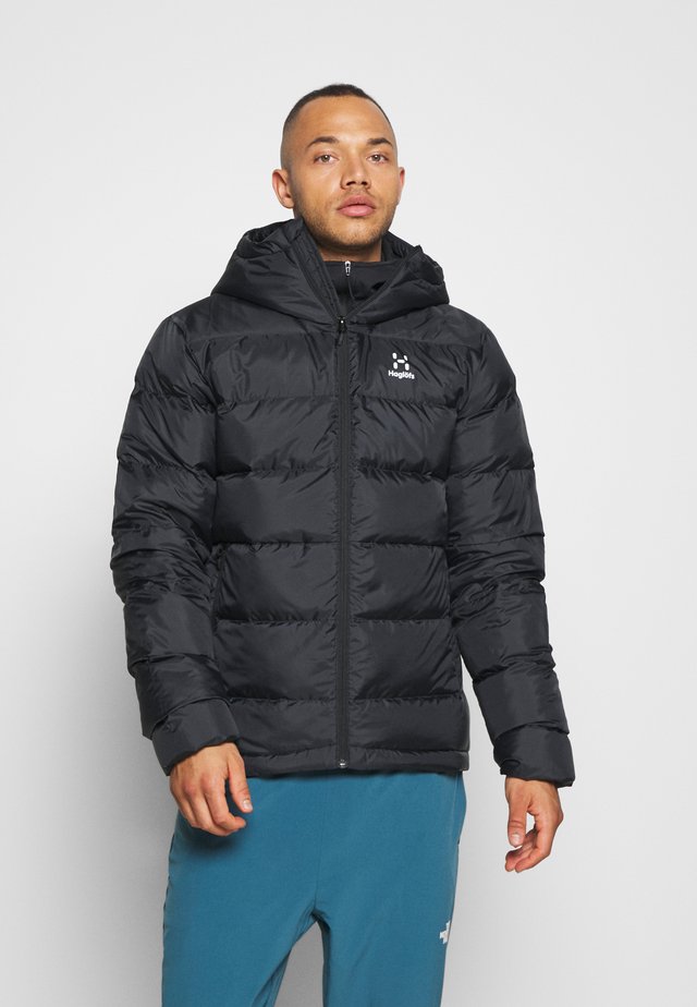 BIELD DOWN HOOD  - Daunenjacke - true black