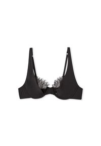 MYSTERIEUSE - Sujetador con aros - black