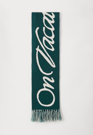 LET'S TAKE A TRIP SCARF UNISEX - Scarf - green/white