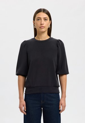 Selected SLWTENNY - Sweatshirt - black