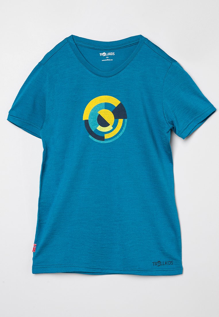 Trollkids T-shirt print blauw Trollkids T-shirt print blauw