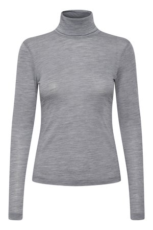 Gestuz NINIA ROLLNECK - Jersey de punto - grey