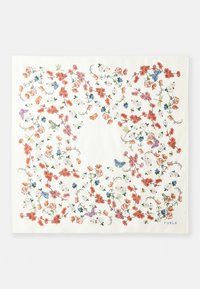 Foulard Vintage Furla 100% Soie - Multicolore, Motif Géométrique, Occasion Bon état