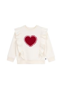 Petit Bateau MOLLETON - Sweatshirt - milk
