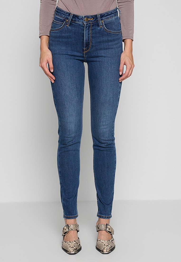 Lee Jeans Skinny Fit blauw