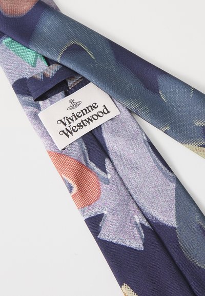 Vivienne Westwood TIE UNISEX - Lips - navy blue