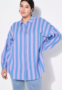 Studio Untold - STREIFEN LANGARM - Hemdbluse - lilac Thumbnail-Bild 1