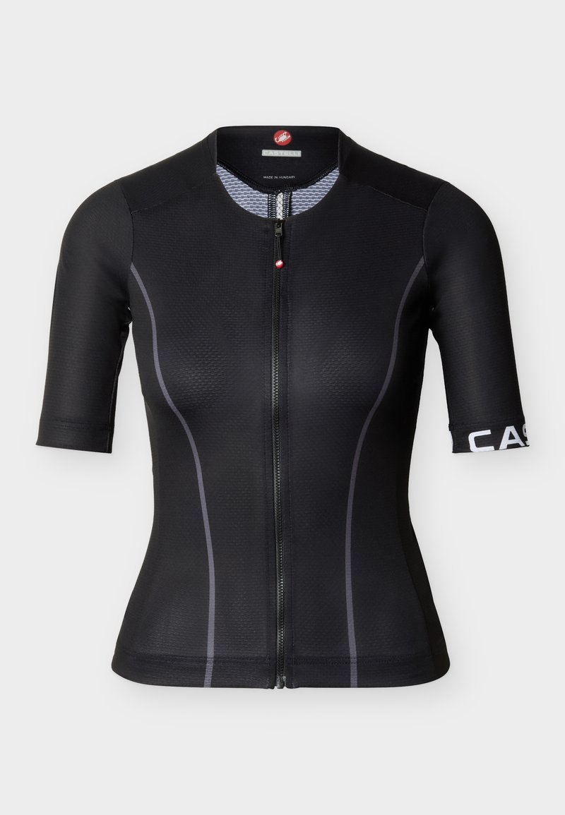 Anima Si Flow Castelli ANIMA FLOW - Maillot de ciclismo - black/white/negro - Zalando.es