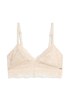 Triangle bra - pale opaline
