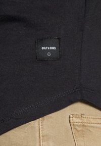 Only & Sons ONSMATT LONGY TEE 3 PACK - T-shirt básica - dark navy