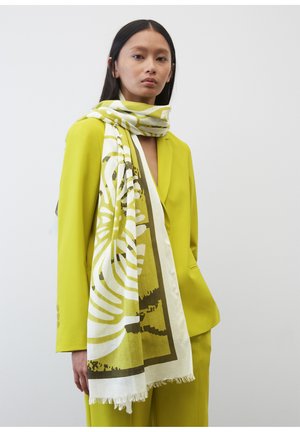 MIT ALLOVER PRINT - Bufanda - multi lime green