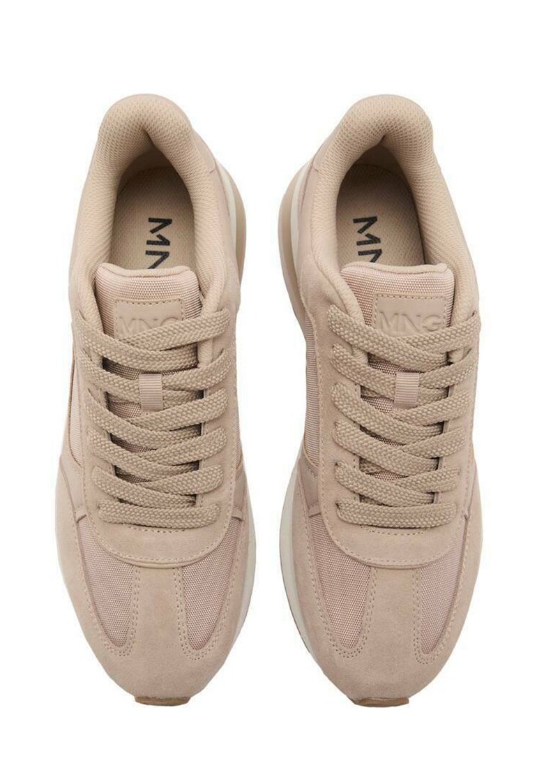 Mango Sneakers laag beige