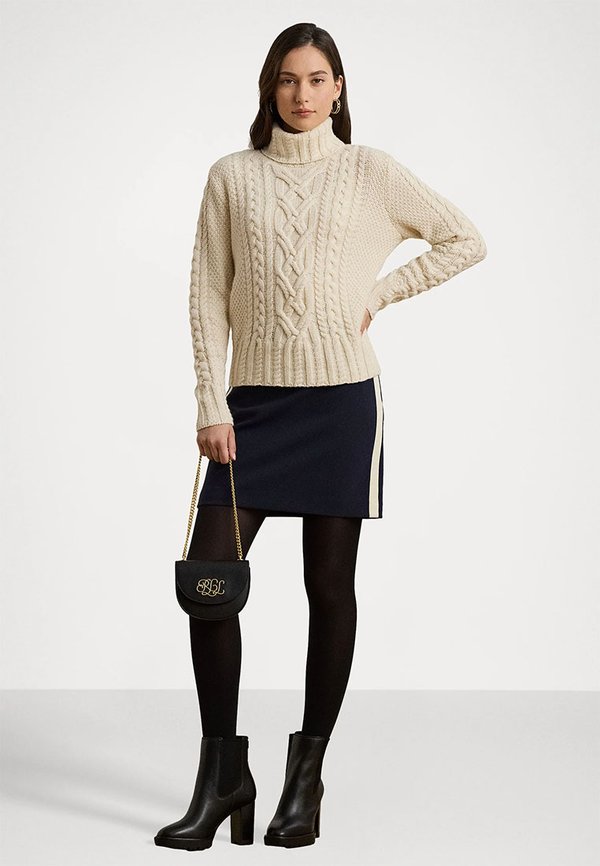 TWO TONE PENCIL MINISKIRT - Mini skirt4