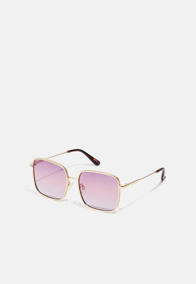 REAL ONE - Occhiali da sole - gold-coloured/ purple pink