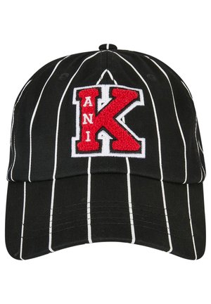 RETRO PATCH PINSTRIPE  - Lippalakki - black