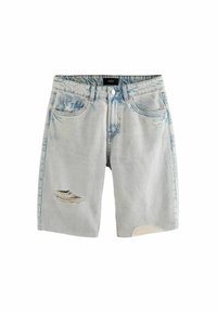 RIPPED BERMUDA - REGULAR FIT - Jeansshorts - blue