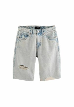 Next RIPPED BERMUDA - REGULAR FIT - Shorts di jeans - blue