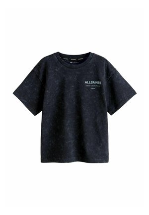 REGULAR FIT - CREW  - Tricou cu imprimeu - washed black