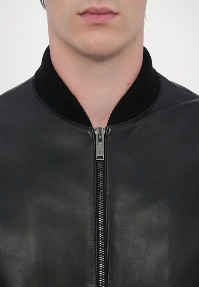 Iceberg GIUBBOTTO PELLE - Lederjacke - nero