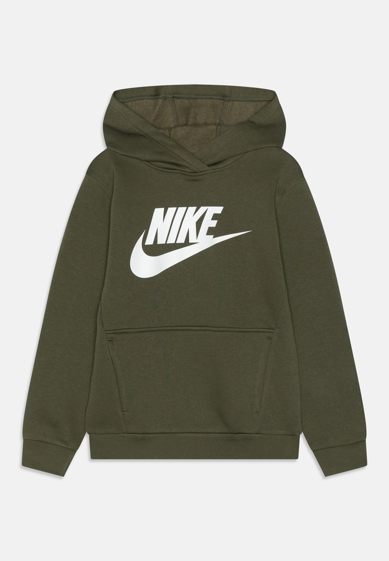 Nike Sportswear CLUB UNISEX Hoodie cargo khaki/white/khaki Zalando.no