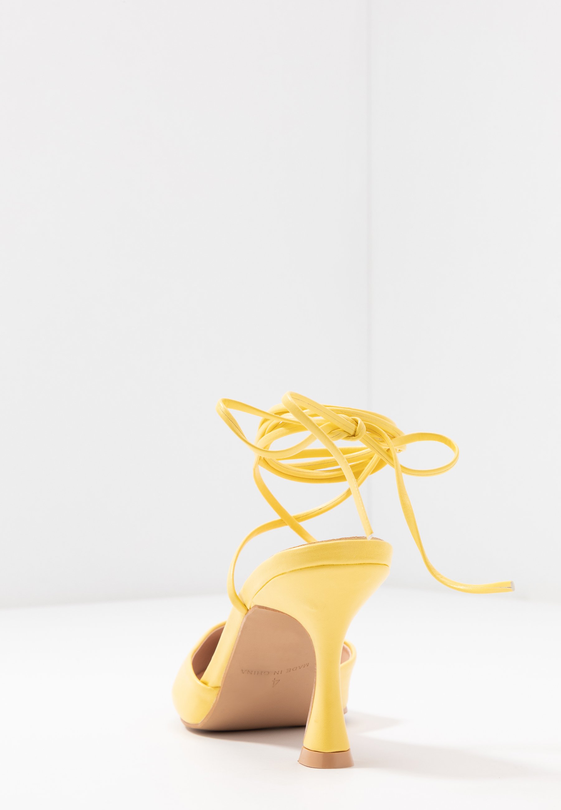 soft yellow heels