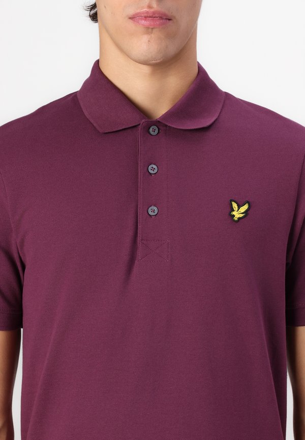 PLAIN  - Polo shirt - weavers claret4