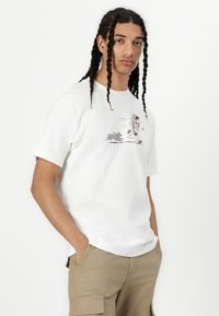 New Balance NEWBIE CHASE UNISEX - T-shirts print - white