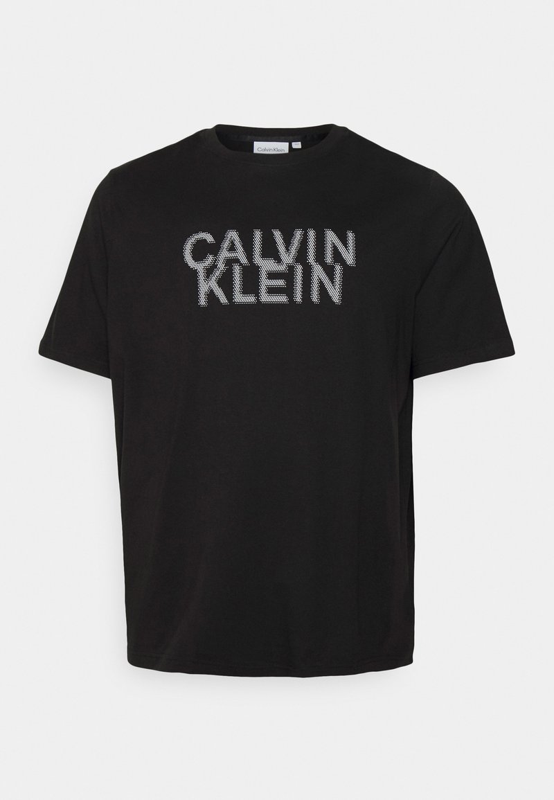 Calvin Klein DISTORTED LOGO TShirt print black/schwarz Zalando.at