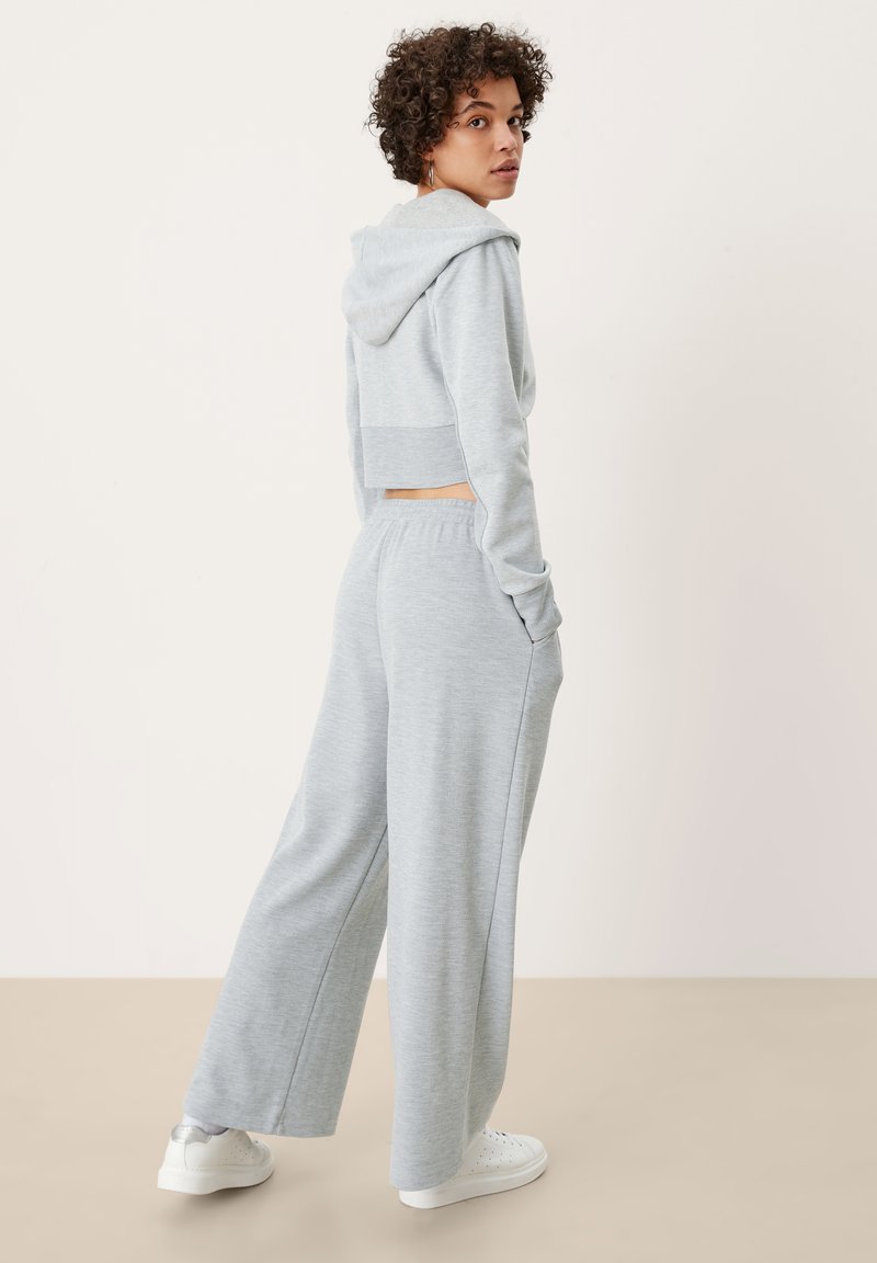 Damen Sweatshirts | QS by s.Oliver Sweatjacke grey melange/grau - HW73314 Damen Sweatshirts | QS by s.Oliver Sweatjacke grey melange/grau - HW73314
