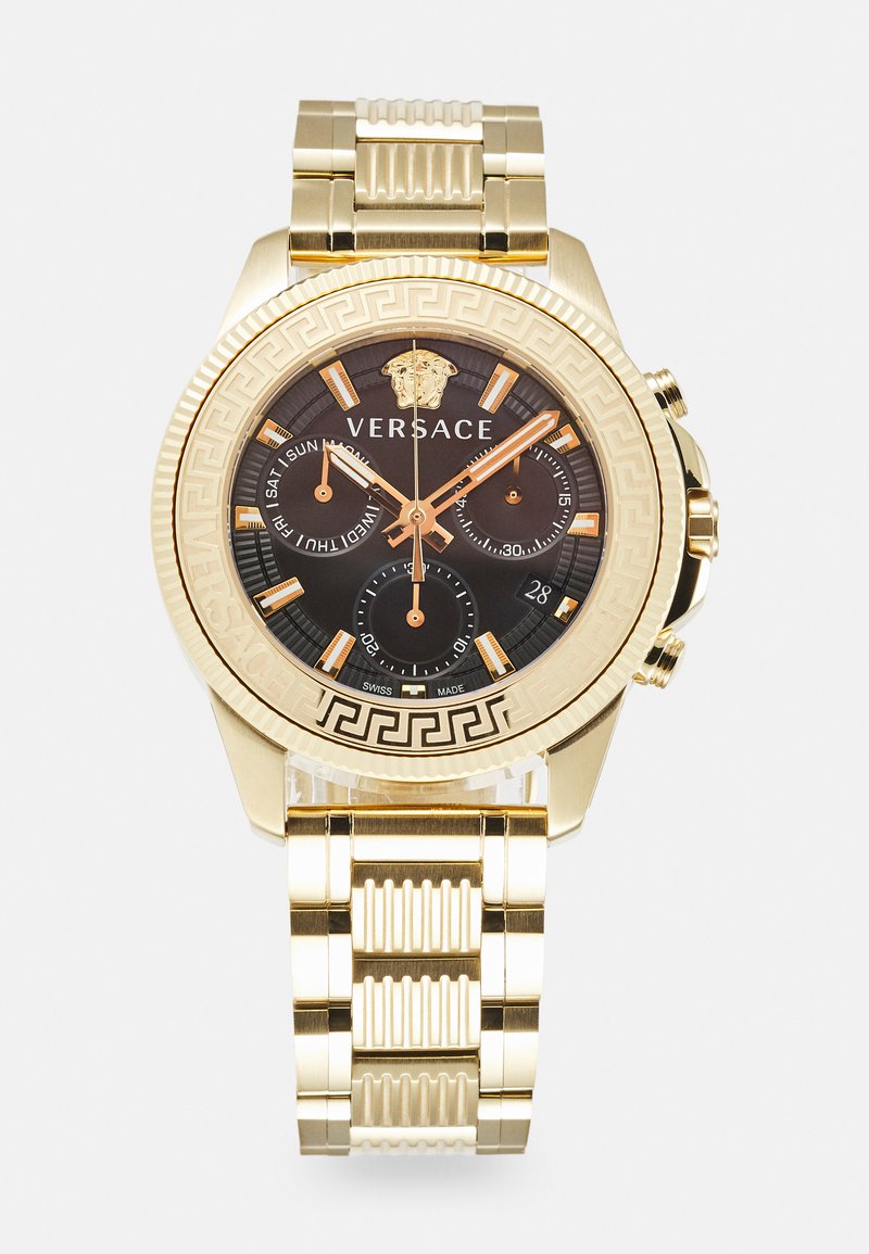 Versace Watches GRECA ACTION Chronograph watch champagne/gold