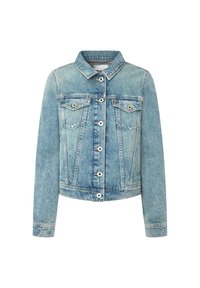 SLIM JACKET - Traper jakna - light-blue denim