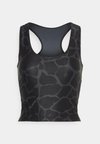 SPORTY CROP - Felső - black