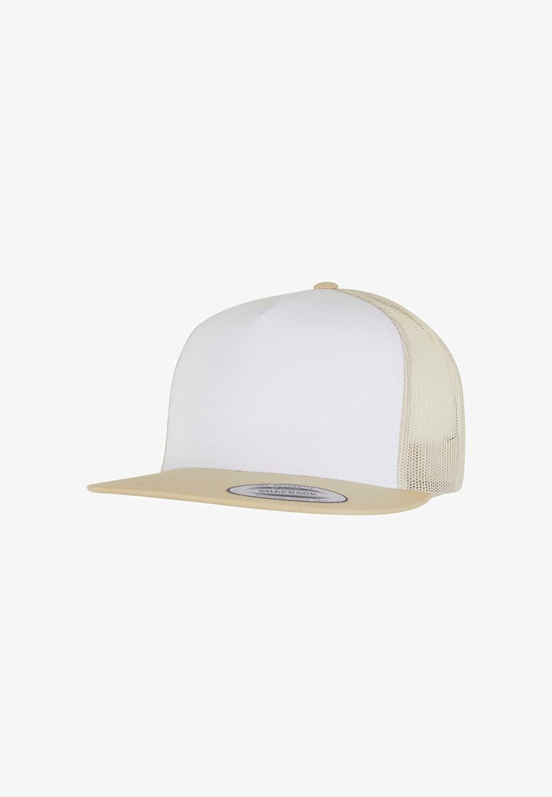 Flexfit TRUCKER - Cappellino - gold white beige