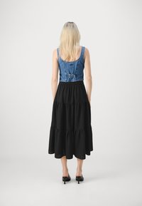 ONLY ONLNOELLE MIDI STRING SKIRT - Suknja A kroja - black