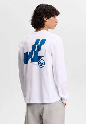 PARCIE LONGSLEEVE TEE - Μπλούζα με μακριά μανίκια - white